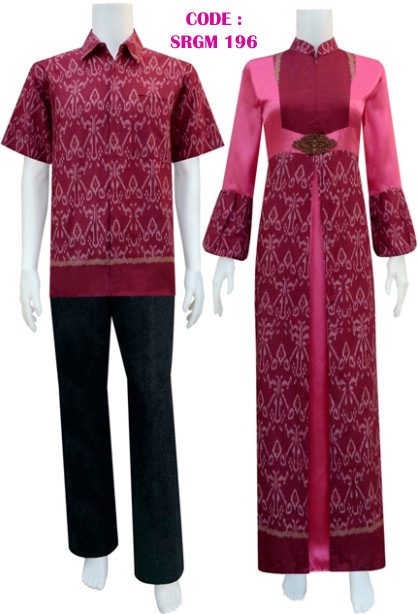  model  gamis batik  196 koleksi baju batik  modern