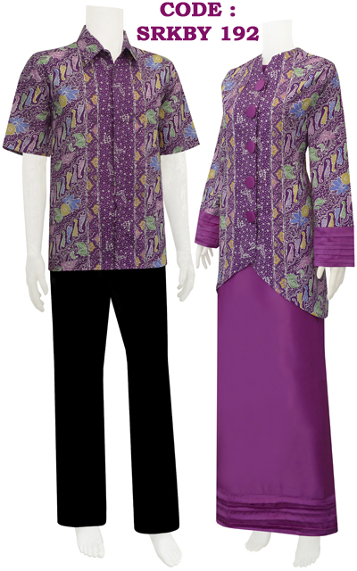 Pakaian batik model kebaya baju kurung melayu  koleksi 