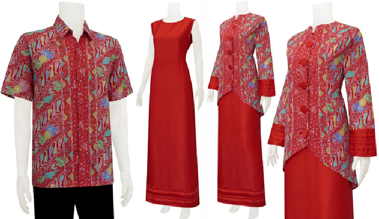  batik model kebaya baju kurung melayu  koleksi baju batik modern
