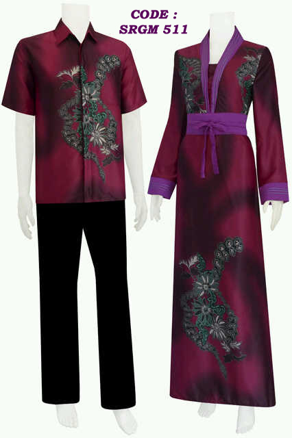 gambar batik koleksi baju batik modern 