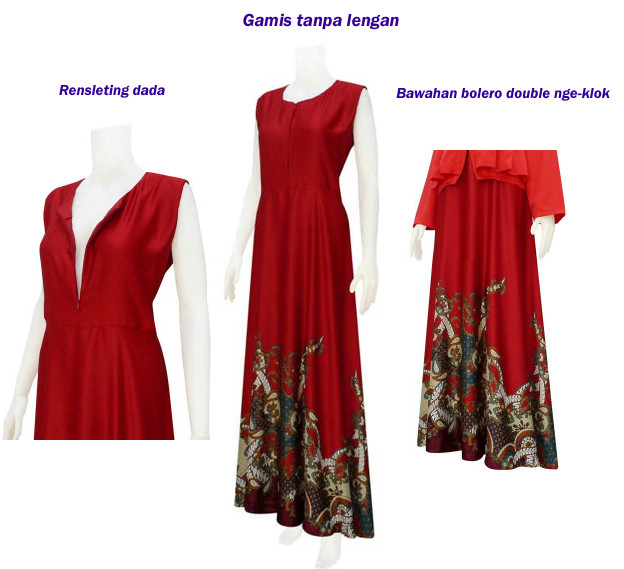 KOLEKSI SARIMBIT GAMIS  koleksi baju batik modern