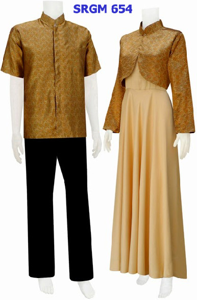 Busana muslim  koleksi baju batik modern